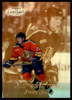 Hokejová karta Mark Parrish Topps 1999-00 Gold Label Fresh č. FG11
