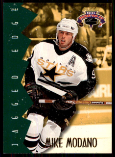 Hokejová karta Mike Modano Fleer Picks 1996-97 Jagged Edge č. 11 of 20