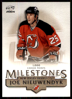 Hokejová karta Joe Nieuwendyk Pacific 2003-04 Milestones č. 6