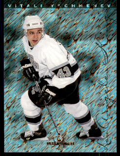 Hokejová karta Vitali Yachmenev Donruss Leaf Limited 1995-96 paralelní č. 115