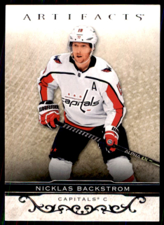 Hokejová karta Nicklas Backstrom UD Artifacts 2021-22 řadová č. 59