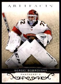 Hokejová karta Sergei Bobrovsky UD Artifacts 2021-22 řadová č. 65