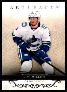 Hokejová karta J.T. Miller UD Artifacts 2021-22 řadová č. 68