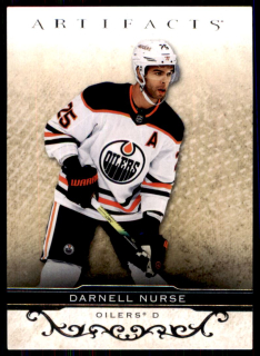 Hokejová karta Darnell Nurse UD Artifacts 2021-22 řadová č. 75