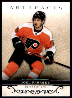Hokejová karta Joel Farabee UD Artifacts 2021-22 řadová č. 89