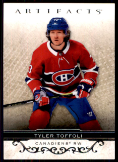 Hokejová karta Tyler Toffoli UD Artifacts 2021-22 řadová č. 90
