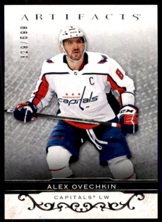 Hokejová karta Alex Ovechkin UD Artifacts 2021-22 Star /599 č. 104