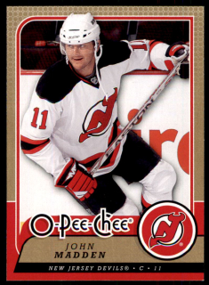 Hokejová karta John Madden OPC 2008-09 řadová č.63
