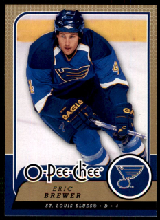 Hokejová karta Eric Brewer OPC 2008-09 řadová č.116