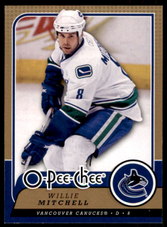 Hokejová karta Willie Mitchell OPC 2008-09 řadová č.263