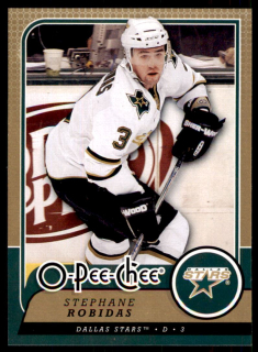Hokejová karta Stephane Robidas OPC 2008-09 řadová č.280