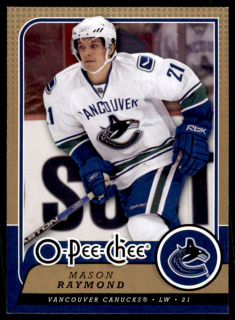 Hokejová karta Mason Raymond OPC 2008-09 řadová č.297