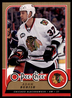 Hokejová karta Adam Burish OPC 2008-09 řadová č.313