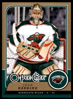 Hokejová karta Josh Harding OPC 2008-09 řadová č.383