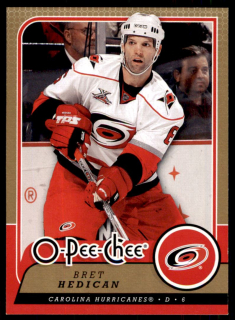 Hokejová karta Bret Hedican OPC 2008-09 řadová č.389