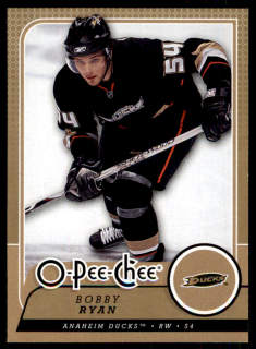 Hokejová karta Bobby Ryan OPC 2008-09 řadová č.405