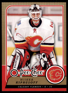 Hokejová karta Miikka Kiprusoff OPC 2008-09 řadová č.430