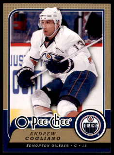 Hokejová karta Andrew Cogliano OPC 2008-09 řadová č.445