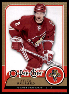Hokejová karta Keith Ballard OPC 2008-09 řadová č.477