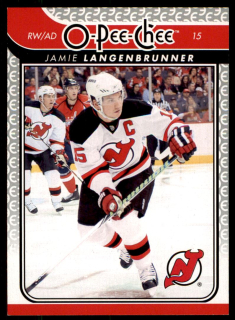 Hokejová karta Jamie Langenbrunner OPC 2009-10 řadová č.11