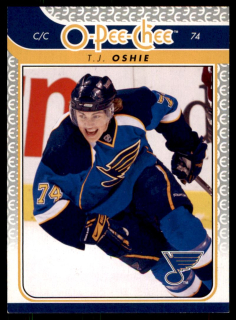 Hokejová karta T.J. Oshie OPC 2009-10 řadová č.54
