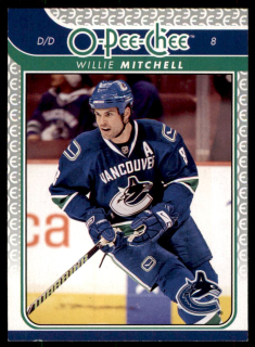 Hokejová karta Willie Mitchell OPC 2009-10 řadová č.56