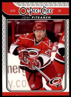 Hokejová karta Joni Pitkanen OPC 2009-10 řadová č.61