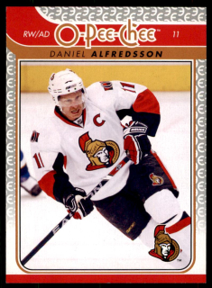 Hokejová karta Daniel Alfredsson OPC 2009-10 řadová č.69