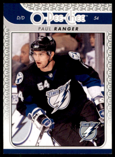 Hokejová karta Paul Ranger OPC 2009-10 řadová č.73