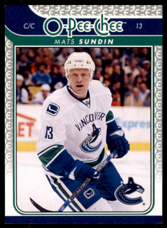 Hokejová karta Mats Sundin OPC 2009-10 řadová č.74