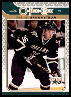 Hokejová karta Fabian Brunnstrom OPC 2009-10 řadová č.83