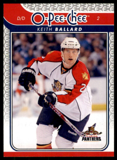 Hokejová karta Keith Ballard OPC 2009-10 řadová č.85