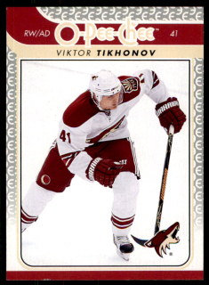 Hokejová karta Viktor Tikhonov OPC 2009-10 řadová č.91