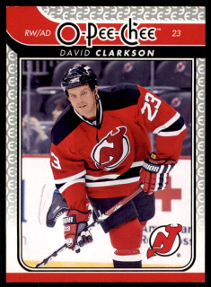 Hokejová karta David Clarkson OPC 2009-10 řadová č.126