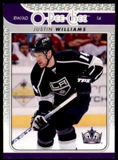 Hokejová karta Justin Williams OPC 2009-10 řadová č.137