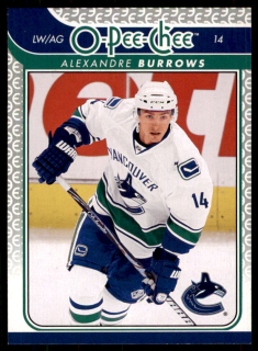 Hokejová karta Alexandre Burrows OPC 2009-10 řadová č.150