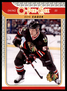 Hokejová karta Ben Eager OPC 2009-10 řadová č.156