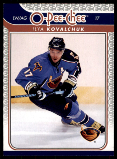 Hokejová karta Ilya Kovalchuk OPC 2009-10 řadová č.172