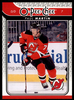 Hokejová karta Paul Martin OPC 2009-10 řadová č.182