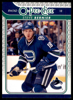 Hokejová karta Steve Bernier OPC 2009-10 řadová č.188