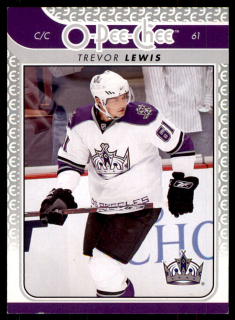 Hokejová karta Trevor Lewis OPC 2009-10 řadová č.216