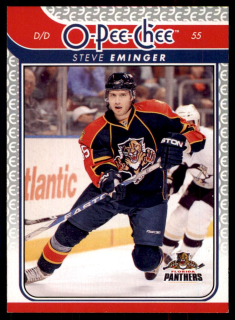 Hokejová karta Steve Eminger OPC 2009-10 řadová č.281