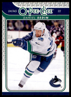 Hokejová karta Daniel Sedin OPC 2009-10 řadová č.302