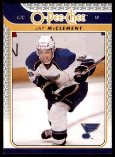 Hokejová karta Jay McClement OPC 2009-10 řadová č.321