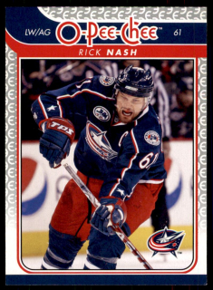 Hokejová karta Rick Nash OPC 2009-10 řadová č.330