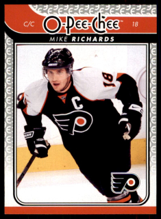 Hokejová karta Mike Richards OPC 2009-10 řadová č.338