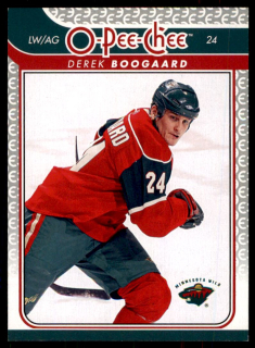 Hokejová karta Derek Boogaard OPC 2009-10 řadová č.354