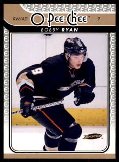 Hokejová karta Bobby Ryan OPC 2009-10 řadová č.364