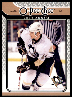 Hokejová karta Chris Kunitz OPC 2009-10 řadová č.384