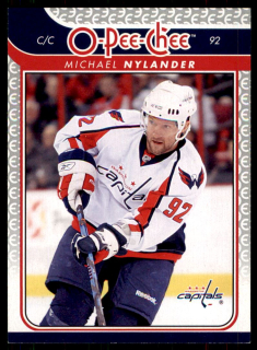 Hokejová karta Michael Nylander OPC 2009-10 řadová č.402
